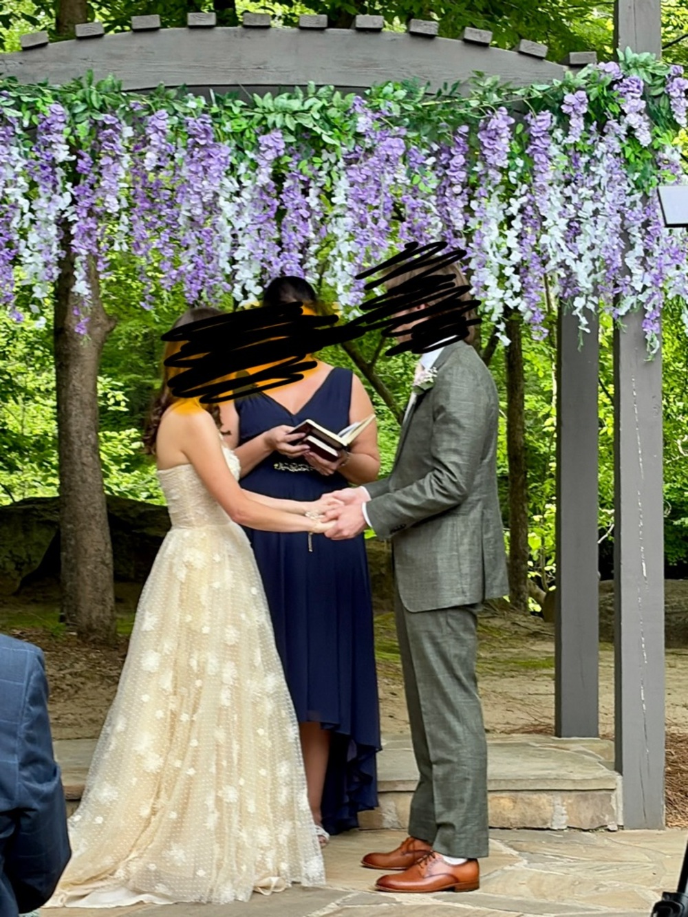 Wisteria Wedding Arch
